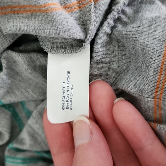 GAP striped banded waist top - Picture 7 of 7